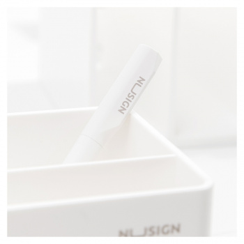 Ручка гелев. Deli Nusign NS552white