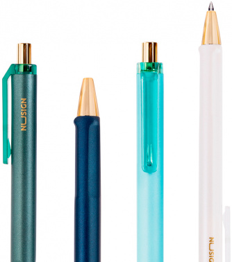 Ручка гелев. автоматическая Deli Nusign NS557
