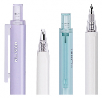 Ручка гелев. автоматическая Deli Nusign NS649
