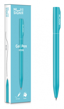 Ручка гелев. Deli Nusign NS552blue
