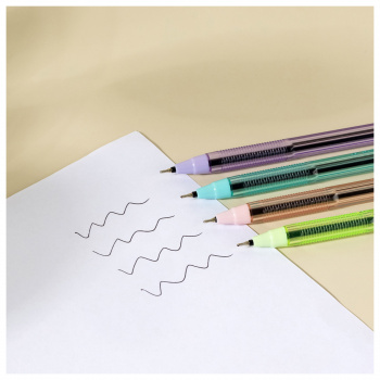 Набор ручек шариков. Deli Think EQ8C-BK