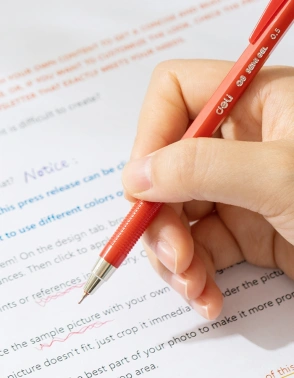 Набор ручек шариков. Deli Think EQ8-RD