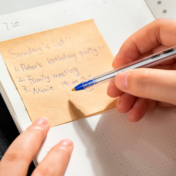 Ручка шариков. Deli Think EQ1-BL