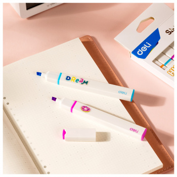 Набор текстовыделителей Deli  EU13-6C