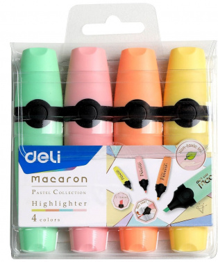 Набор текстовыделителей Deli  EU356-MT