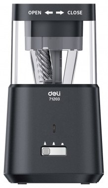 Точилка для карандашей электрическая Deli  E71203-GY