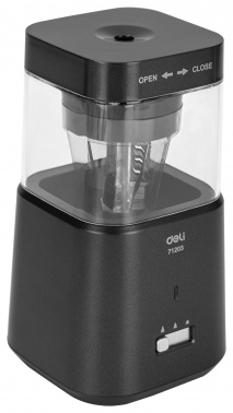 Точилка для карандашей электрическая Deli  E71203-GY