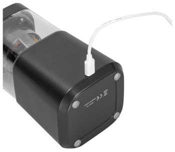 Точилка для карандашей электрическая Deli  E71203-GY