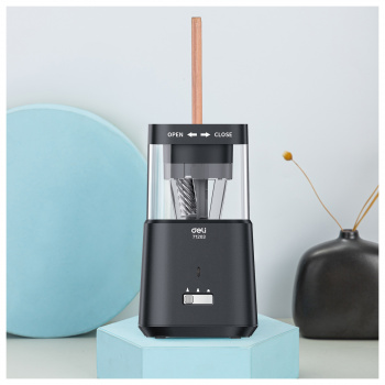 Точилка для карандашей электрическая Deli  E71203-GY