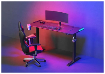 Стол для компьютера Cactus  CS-EDL-GBK RGB