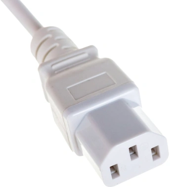 Шнур питания Lanmaster LAN-PP13/SH-1.8-WH