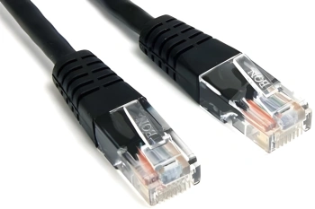 Патч-корд Lanmaster LAN-PC45/U6-2.0-BK UTP RJ-45 вил.-вилка RJ-45 кат.6 2м черный LSZH (уп.:1шт)
