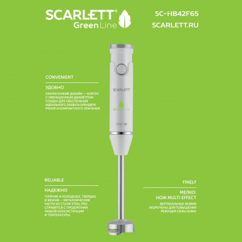 Блендер погружной Scarlett SC-HB42F65