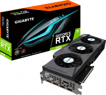 Видеокарта Gigabyte PCI-E 4.0  GV-N3080EAGLE-12GD