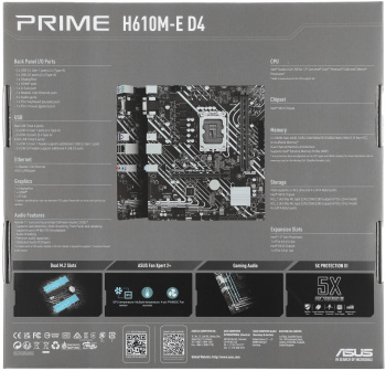 Материнская плата Asus PRIME H610M-E D4