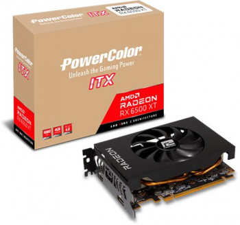Видеокарта PowerColor PCI-E 4.0  AXRX 6500XT 4GBD6-DH