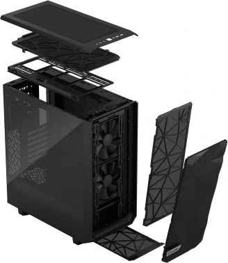 Корпус Fractal Design Meshify 2 Compact TG Light Tint