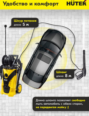 Минимойка Huter W-5-2600 PRO