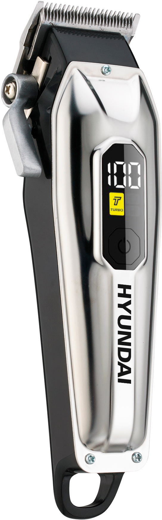 Машинка для стрижки Hyundai H-HC7110 черный/черный 5Вт (насадок в компл:6шт)