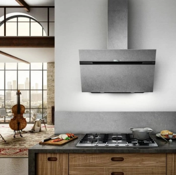 Вытяжка каминная Elica Stripe Urban Zinc/A/90