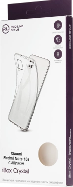 Чехол (клип-кейс) Redline для Xiaomi Redmi Note 10/10S iBox Crystal