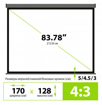 Экран Cactus 84