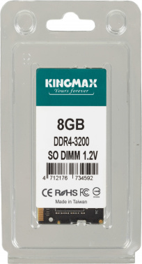 Память DDR4 8GB 3200MHz Kingmax  KM-SD4-3200-8GS
