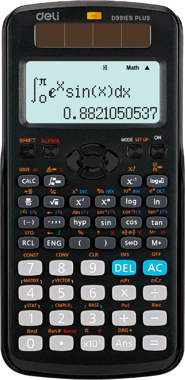 Калькулятор научный Deli ED991ES