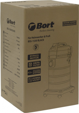 Строительный пылесос Bort BSS-1530