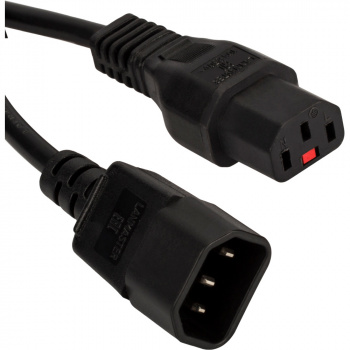 Шнур питания Lanmaster LAN-PP13L/14-2.0-BK