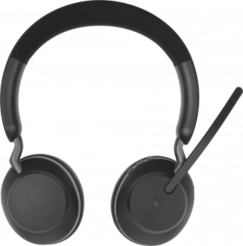 Наушники с микрофоном Jabra Evolve2 65, Link380a MS Stereo Stand Black