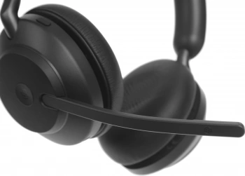 Наушники с микрофоном Jabra Evolve2 65, Link380a MS Stereo Stand Black