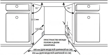 Посудомоечная машина встраив. Korting KDI 45985