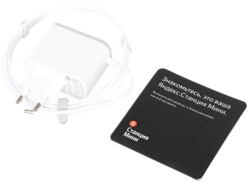 Умная колонка Yandex Станция Мини с часами