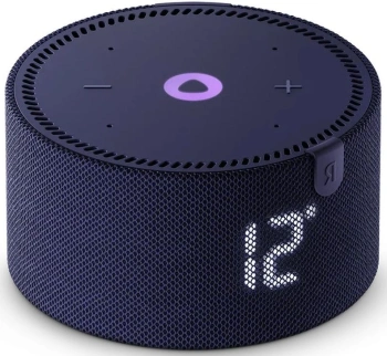 Умная колонка Yandex Станция Мини с часами