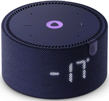 Умная колонка Yandex Станция Мини с часами