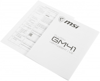 Мышь MSI Clutch GM41 Lightweight V2