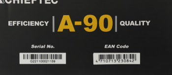 Блок питания Chieftec ATX 750W A-90 GDP-750C