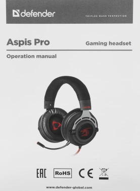 Наушники с микрофоном Defender Aspis Pro