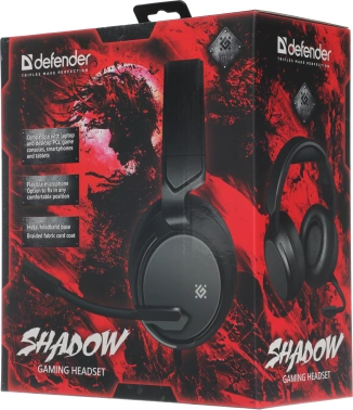Наушники с микрофоном Defender Shadow
