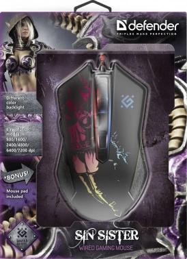 Мышь Defender Sin`Sister GM-933