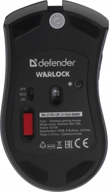Мышь Defender Warlock GM-709L