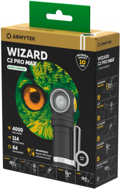 Фонарь Armytek Wizard C2 Pro Max Magnet USB