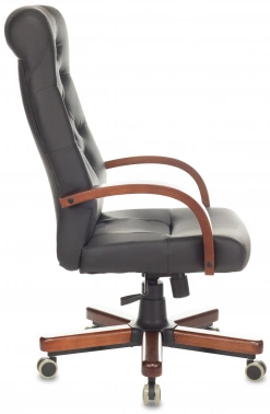 Кресло руководителя Бюрократ  T-9928WALNUT/ECO