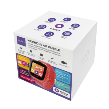 Смарт-часы Elari KidPhone Алиса 4G Bubble