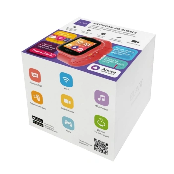 Смарт-часы Elari KidPhone Алиса 4G Bubble