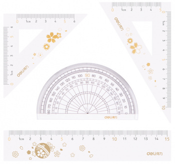 Набор линеек Deli 79540