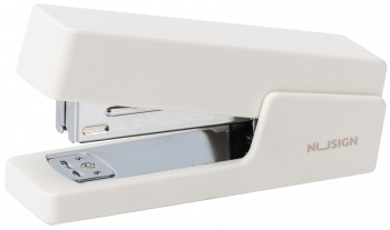 Степлер Deli NS084-WT Nusign 24/6 26/6 (20листов) белый 100скоб коробка