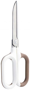 Ножницы Deli ENS055-WT Nusign офисные 180мм титановое покрытие сталь белый блистер