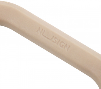 Ножницы Deli ENS055-WT Nusign офисные 180мм титановое покрытие сталь белый блистер